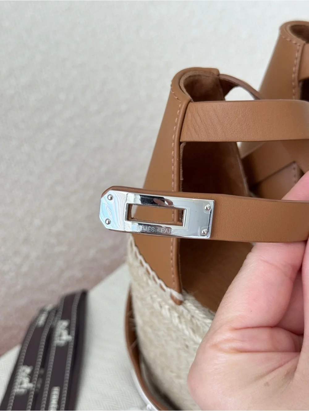 Hermès Tipoli Denim Espadrilles - EU38 - Picture 6 of 16